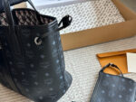 Mcm New Arrival Reversible Tote Bag Visetos-Print Coated Canvas Removable Inner Pouch Handheld, Shoulder, Crossbody - Image 5