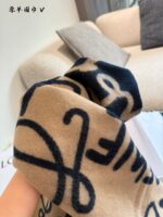 Loewe Scarf Collection 100% Cashmere K-Drama Heroine-Inspired Versatile Scarf - Image 8