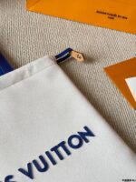 Louis Vuitton Dust Bag Tote Handbag Dust Bag Silhouette Drawstring Closure Cowhide Leather Trim - Image 8