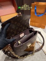 Louis Vuitton Mini Messenger Bag Retro Chic Detachable Shoulder Strap Commute Or Casual - Image 11