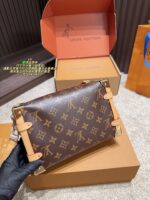 Louis Vuitton Side Trunk Monogram Box Bag Timeless, Hard-Wearing Design Effortlessly Versatile For Everyday Wear - Image 3