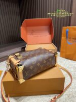 Louis Vuitton Side Trunk Monogram Box Bag Timeless, Hard-Wearing Design Effortlessly Versatile For Everyday Wear - Image 9