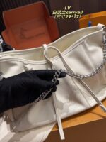 Louis Vuitton Carryall Small Cream-Coloured Full Leather Luxurious Light-Coloured - Image 2