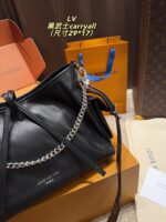 Louis Vuitton Carryall Small Black Knight - Sheepskin Texture, Casual Unisex Style - Image 2