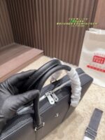 Montblanc Men'S Briefcase Classic Black Colourway Steady And Dignified, Fashionable And Elegant - Image 4