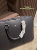 Montblanc Men'S Briefcase Classic Black Colourway Steady And Dignified, Fashionable And Elegant - Image 5