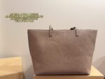 Tory Burch Mcgraw Tote Bag Luxurious Texture Generous Capacity Durable Lightweight Minimalist Mummy Bag - Image 3