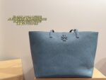 Tory Burch Mcgraw Tote Bag Luxurious Texture Generous Capacity Durable Lightweight Minimalist Mummy Bag - Image 10