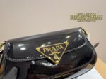 Prada Glossy Underarm Bag Comfortable, Refined And Elegant For The Commute - Image 8