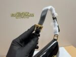 Prada Glossy Underarm Bag Comfortable, Refined And Elegant For The Commute - Image 9