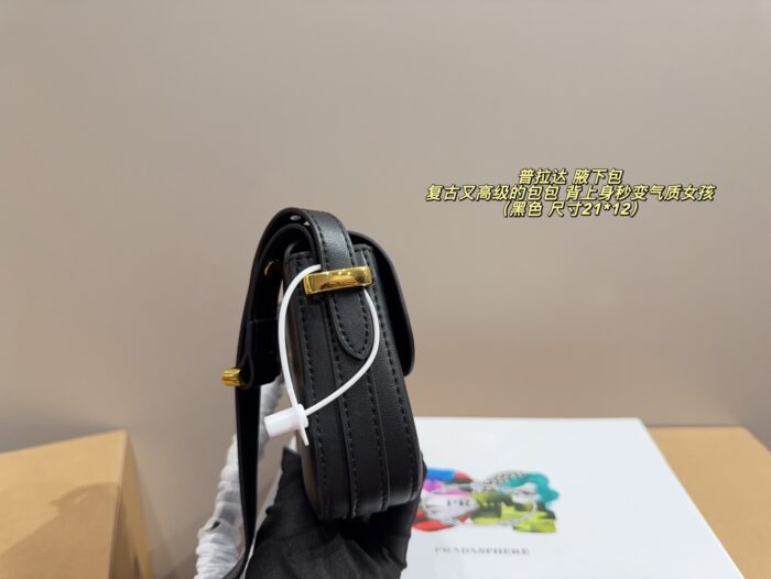 Prada Underarm Bag Vintage Sophisticated Style - Image 6