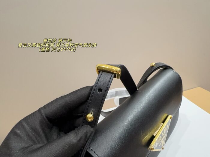 Prada Underarm Bag Vintage Sophisticated Style - Image 8