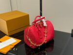 Louis Vuitton Keepall New Arrival - Genuine Leather Unisex Pillow Bag - Image 8