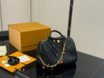 Louis Vuitton Keepall New Cushion Bag Genuine Leather Unisex Style