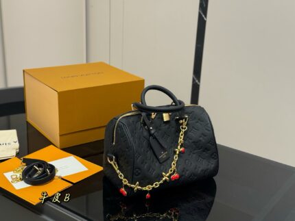 Louis Vuitton Keepall New Cushion Bag Genuine Leather Unisex Style