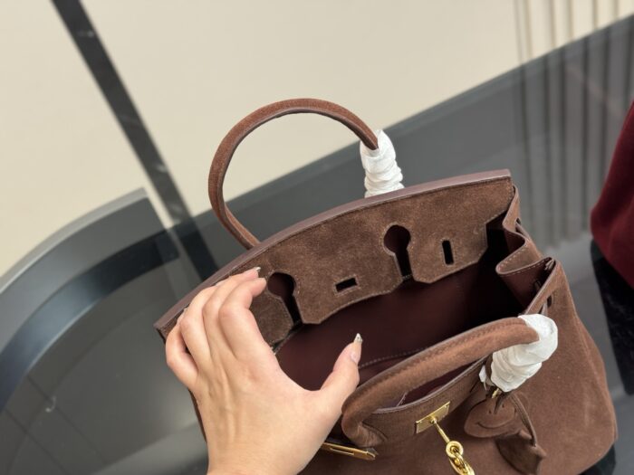 Hermès Bk30 Handbag - Genuine Top-Grain Leather Original Quality - Image 4