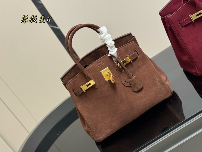Hermès Bk30 Handbag - Genuine Top-Grain Leather Original Quality - Image 5