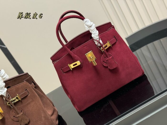 Hermès Bk30 Handbag - Genuine Top-Grain Leather Original Quality - Image 9