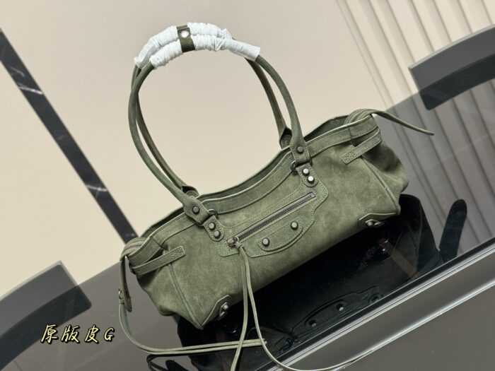Balenciaga New Motorcycle Oversized Soft Practical Relaxed-Look Women'S Bag - Image 12