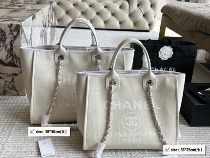 Chanel Denim Beach Bag Lazy Holiday Vibe