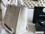 Chanel Denim Beach Bag Lazy Holiday Vibe - Image 5
