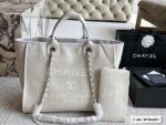 Chanel Denim Beach Bag Lazy Holiday Vibe - Image 7