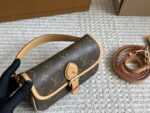 Louis Vuitton Nano Diane Monogram Canvas Bag Retro Details Detachable Shoulder Strap Day And Evening Wear - Image 2
