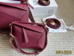 Loewe Puzzle Geometric Bag Cowhide Double Shoulder Strap - Image 3