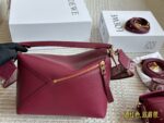 Loewe Puzzle Geometric Bag Cowhide Double Shoulder Strap - Image 7
