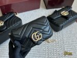 Gucci Gg Marmont New Arrival Double G Upgrade Cowhide Grain Bag - Image 4