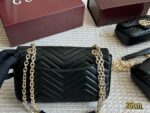 Gucci Gg Marmont New Arrival Double G Upgrade Cowhide Grain Bag - Image 7