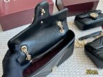 Gucci Gg Marmont New Arrival Double G Upgrade Cowhide Grain Bag - Image 9