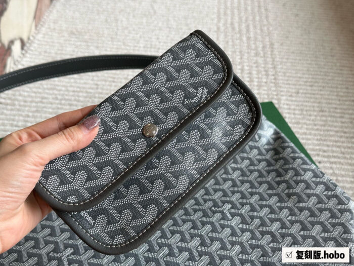 Goyard Hobo Shoulder Bag Replica Edition Upgraded Leather & Craftsmanship Custom-Made For Commuting - Image 2