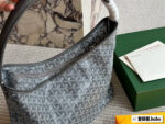 Goyard Hobo Shoulder Bag Replica Edition Upgraded Leather & Craftsmanship Custom-Made For Commuting - Image 7