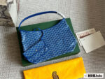 Goyard Hobo Shoulder Bag Replica Edition Upgraded Leather & Craftsmanship Custom-Made For Commuting - Image 15
