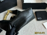 Chanel 25 Series Hobo Bucket Bag In Calfskin With Distinctive Shoulder Strap Design - Image 5