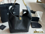 Chanel 25 Series Hobo Bucket Bag Genuine Leather Distinctive Shoulder Strap Design Complete With Box