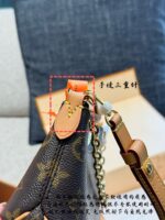 Louis Vuitton Nano Series Adjustable Chain Crossbody Bag With Double Straps - Excellent Capacity - Image 6