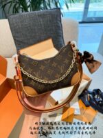 Louis Vuitton Nano Series Adjustable Chain Crossbody Bag With Double Straps - Excellent Capacity - Image 9