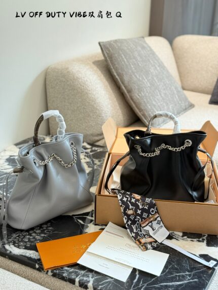 Louis Vuitton Off Duty Lambskin Multi-Wear Bag