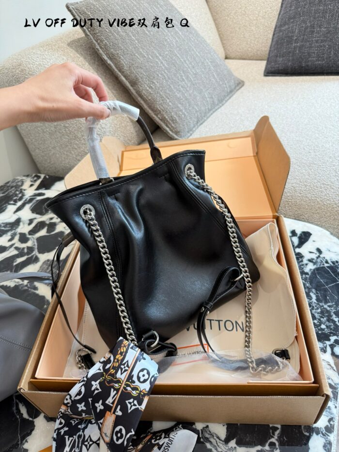 Louis Vuitton Off Duty Lambskin Multi-Wear Bag - Image 6