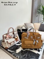 Hermès Cargo Birkin Canvas And Leather Patchwork Multi-Pocket Practical Birkin Bag