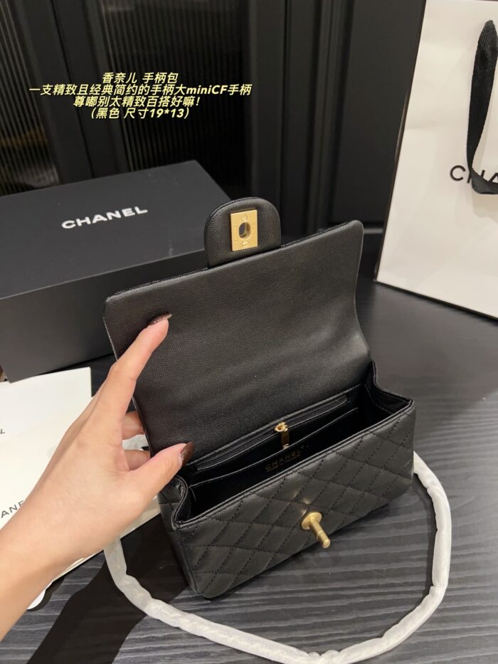 Chanel Cf Handle Tote Bag Classic, Minimalist, Exquisite And Versatile - Image 7