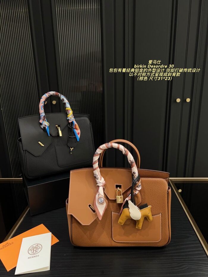 Hermès Birkin Desordre 30 Asymmetrical Crossbody With Enhanced Storage - Image 10