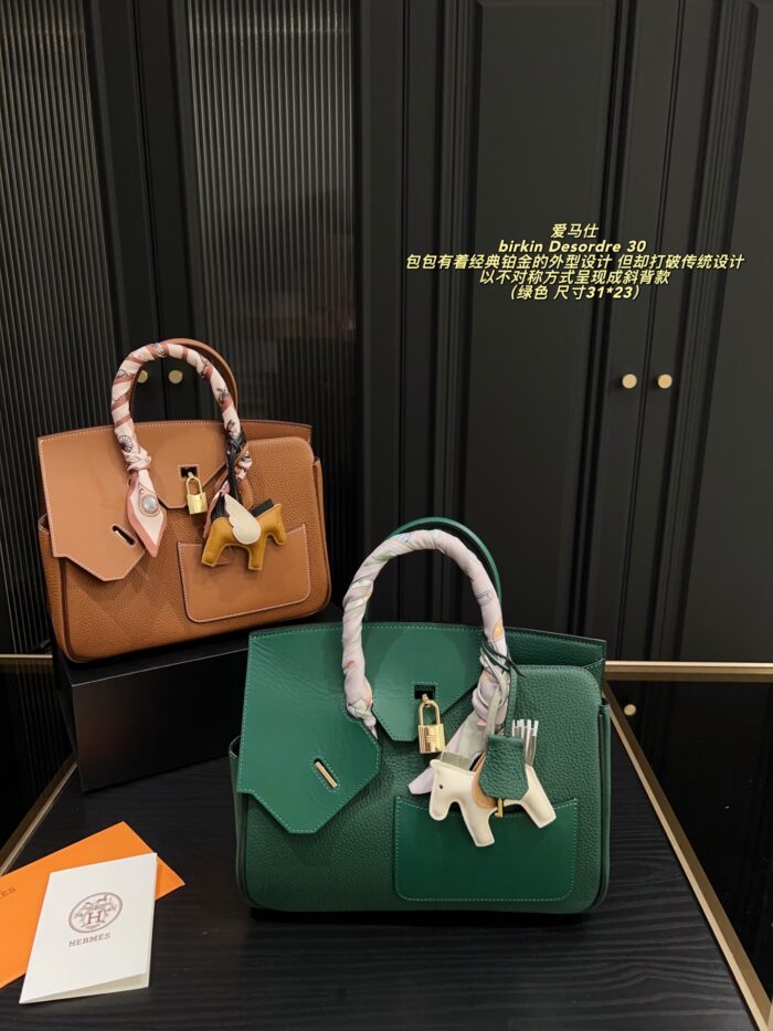 Hermès Birkin Desordre 30 Asymmetrical Crossbody With Enhanced Storage - Image 12