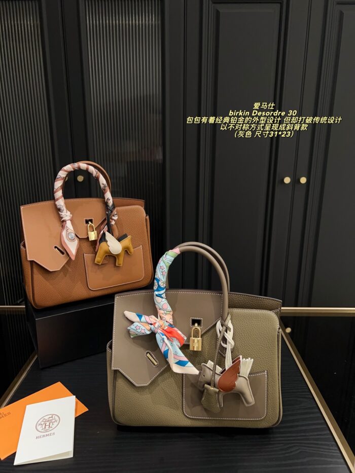 Hermès Birkin Desordre 30 Asymmetrical Crossbody With Enhanced Storage - Image 14
