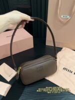 Miumiu Solid Colour Minimalist Camera Bag - Image 3