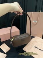 Miumiu Solid Colour Minimalist Camera Bag - Image 8