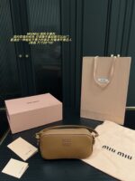 Miumiu Solid Colour Minimalist Camera Bag - Image 11