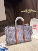 Fendi Fringe Tote Bag Lightweight, Spacious, And Perfect For Styling. - Image 2